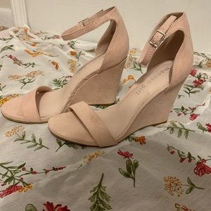 Steve Madden Madden Girl Dusty Pink Wedges